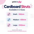 Struts for Build your own Board Cut Outs